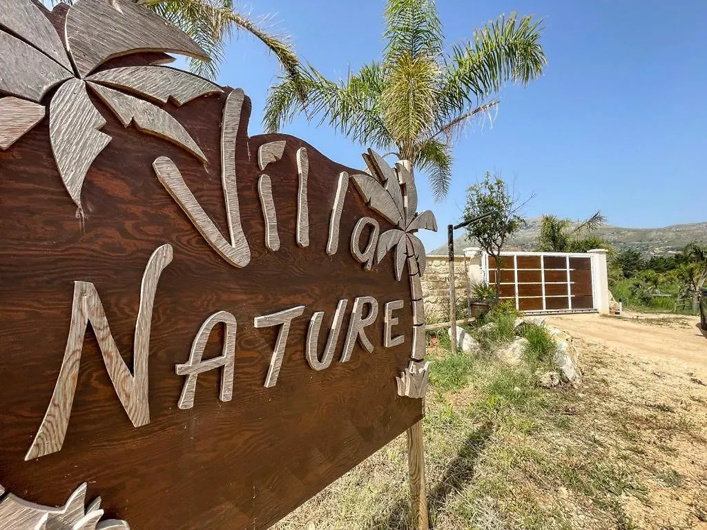 Villa Nature Zagara Scopello Zingaro Castellammare del Golfo Olaszország